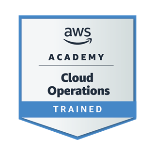 AWS Academy Graduate — Cloud Operations — Amazon Web Services