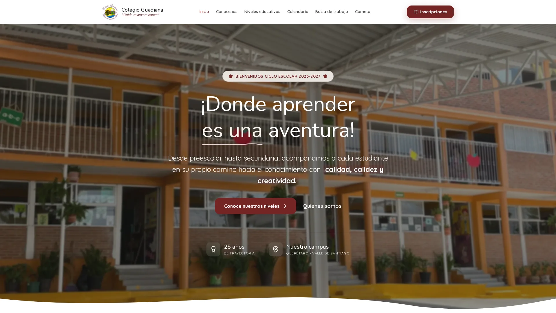 An image of the Colegio Guadiana project.